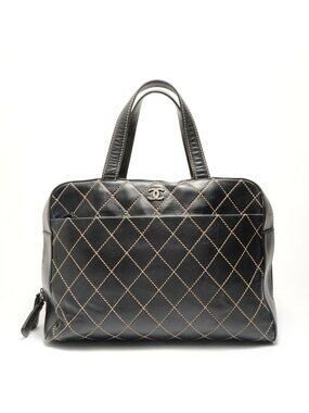 Chanel Handbag Wild Stitch Tote